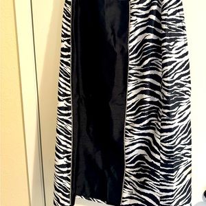 Maxi GMI vintage zebra skirt